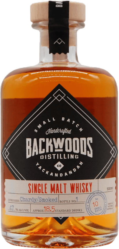 Backwoods Chardonnay Cask Single Malt Whisky (500mL) - Liquor Loot- 