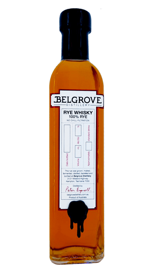 Belgrove Distillery Whisky Loot Vatting Cask Strength 100% Rye Whisky (500mL) - Liquor Loot- 