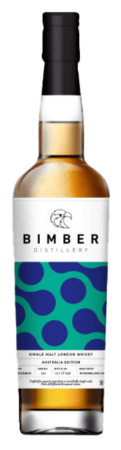 Bimber Australia Edition ex-Bourbon Cask Strength Single Malt London Whisky (700mL) - Liquor Loot- 