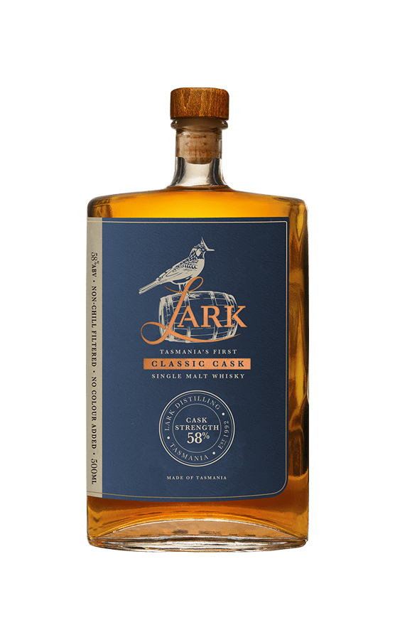 Lark Distillery Classic Cask Strength Single Malt Australian Whisky (500mL) - Liquor Loot- 