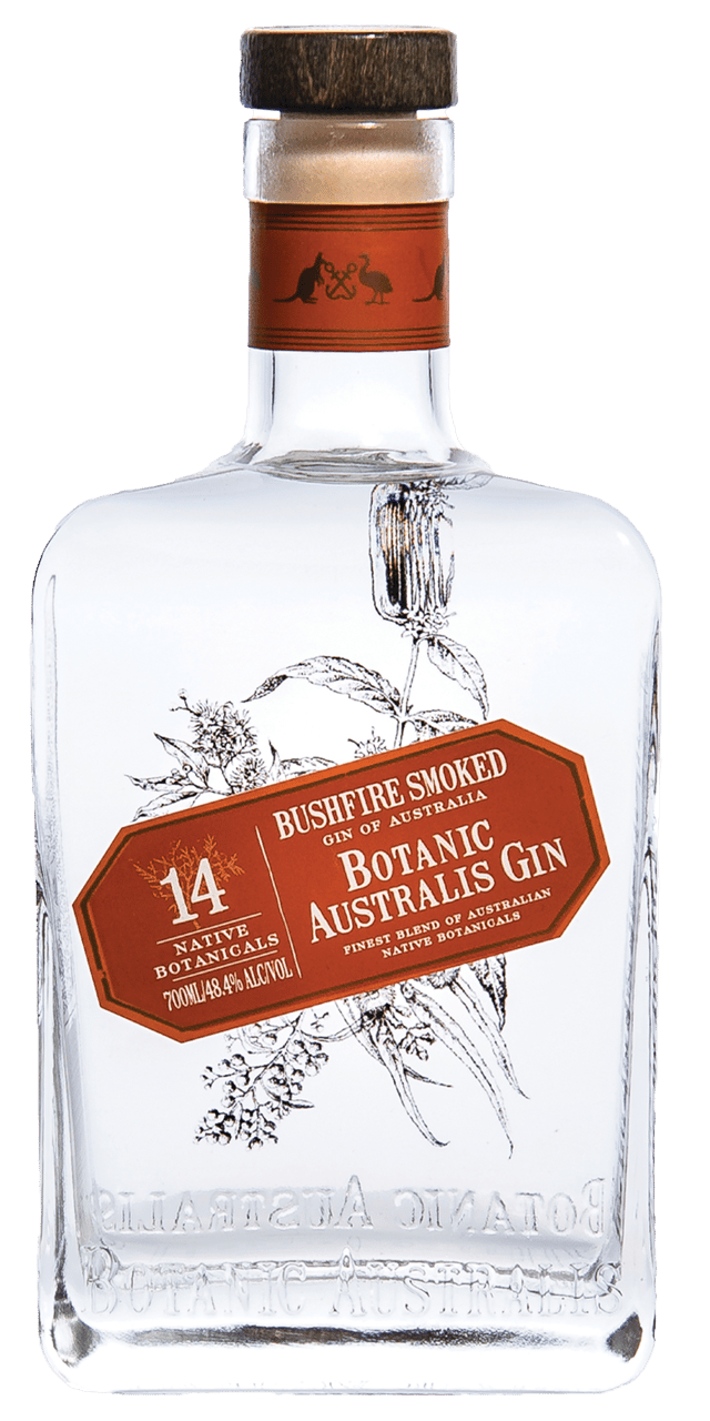Mt Uncle Distillery Botanic Australis Bushfire Smoked Gin (700mL ...