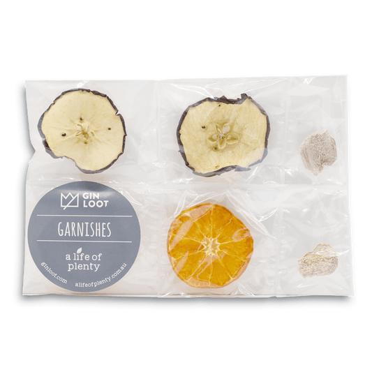 Blue Garnish Pairing Pack - Apple, Mandarin & Ginger - Liquor Loot- 