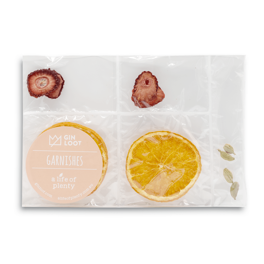 Pink Garnish Pairing Pack - Strawberry, Orange & Cardamom - Liquor Loot- 