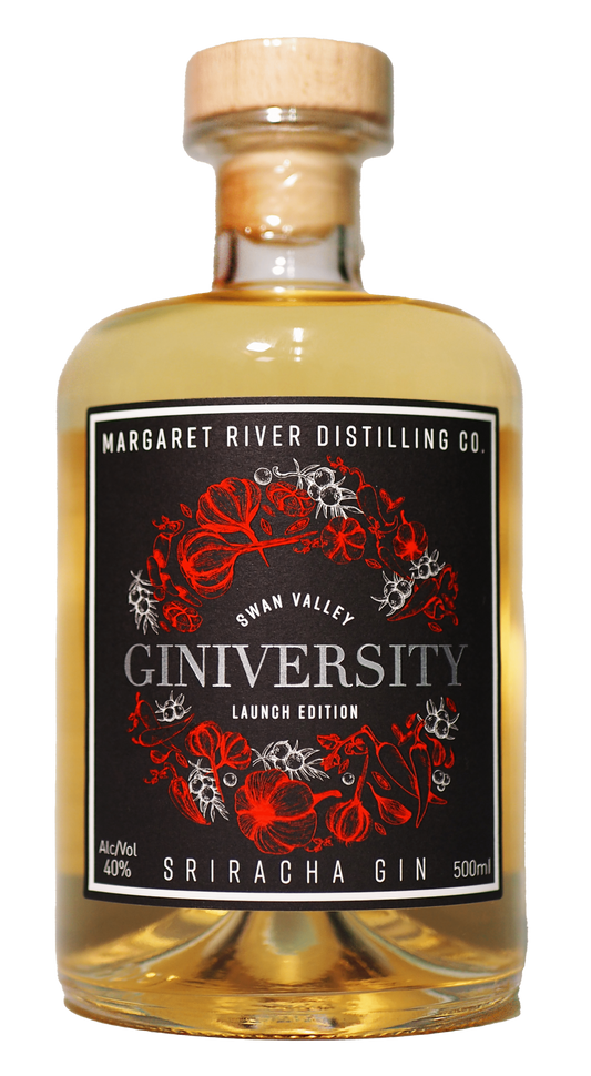 Giniversity Sriracha Gin (500mL) - Liquor Loot- 