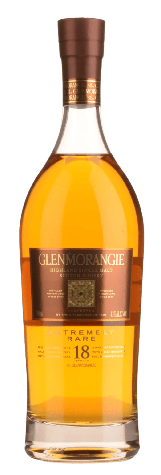 Glenmorangie Extremely Rare 18 Year Old Single Malt Scotch Whisky (700mL) - Liquor Loot- 