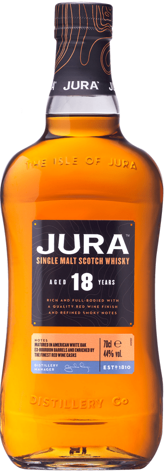 Jura 18 Year Old Single Malt Scotch Whisky (700mL) - Liquor Loot- 