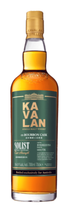 Kavalan Solist Ex-Bourbon Cask Strength Single Malt Taiwanese Whisky (700mL) - Liquor Loot- 