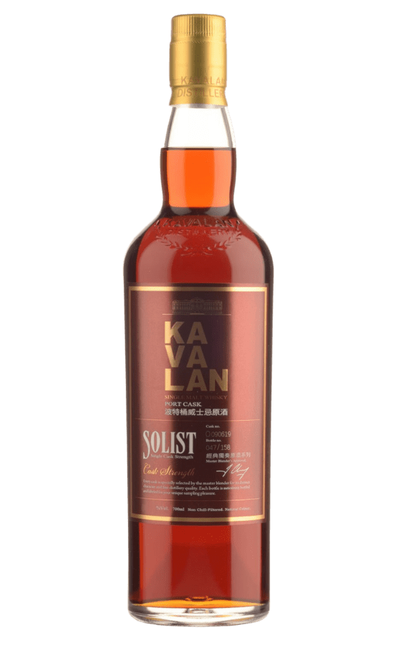 Kavalan Solist Port Cask Cask Strength Single Malt Taiwanese Whisky (700mL) - Liquor Loot- 