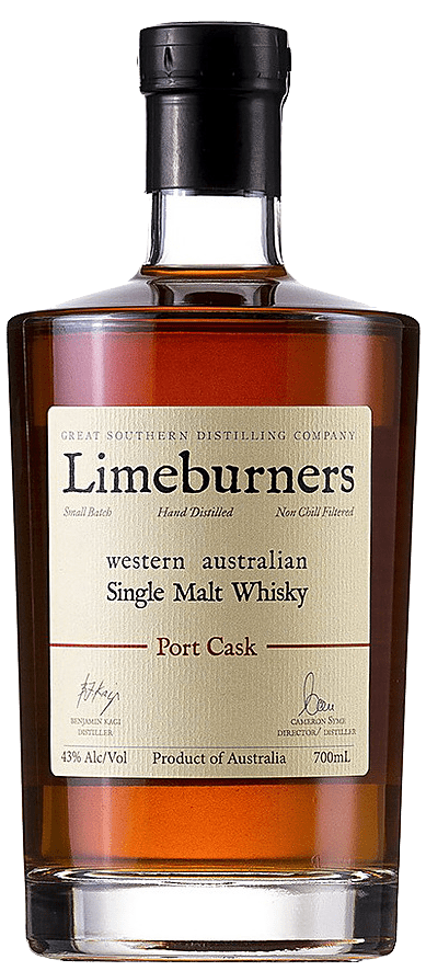 Limeburners Port Cask Single Malt Australian Whisky (700mL) - Liquor Loot- 