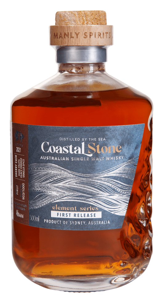 Coastal Stone Sherry Cask Single Malt Australian Whisky (500mL) - Liquor Loot- 