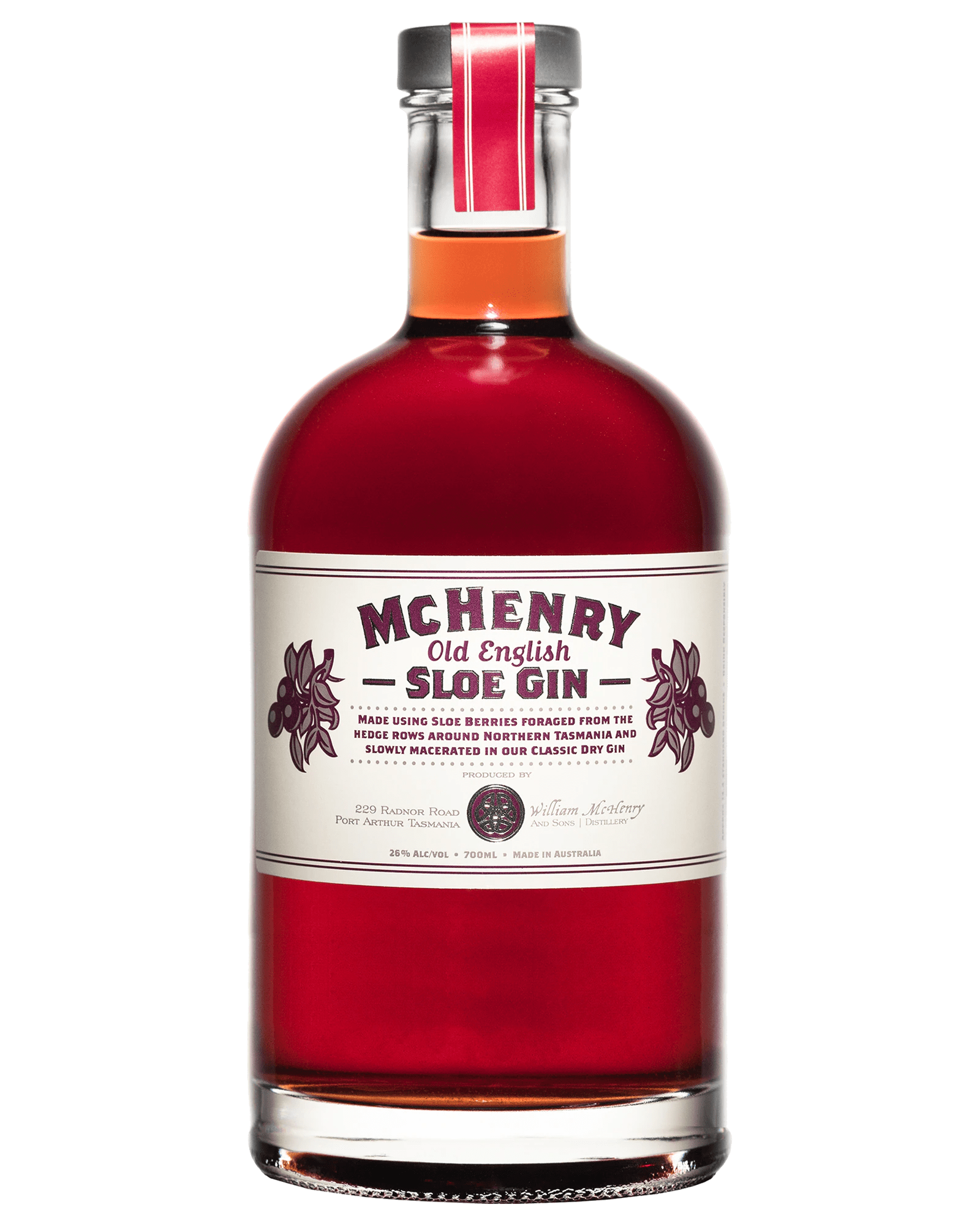 McHenry Old English Sloe Gin (700mL) - Liquor Loot- 