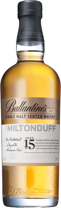 Ballantine’s Miltonduff 15 Year Old Single Malt Scotch Whisky (700mL) - Liquor Loot- 