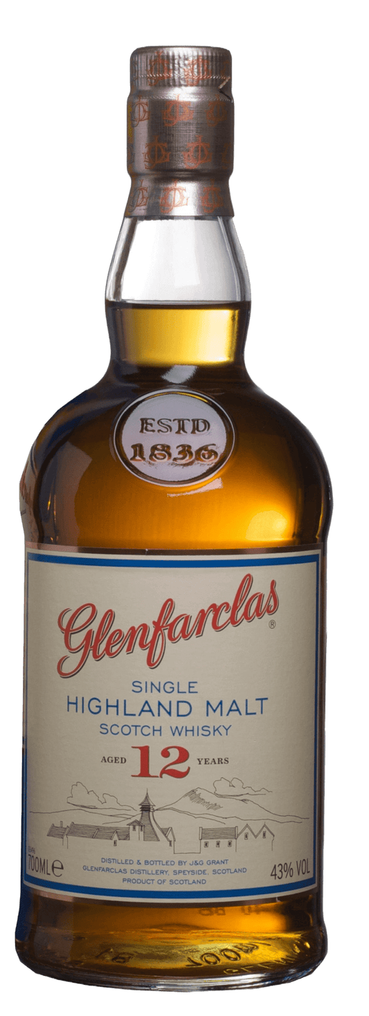 Glenfarclas 12 Year Old Single Malt Scotch Whisky (700mL) - Liquor Loot- 