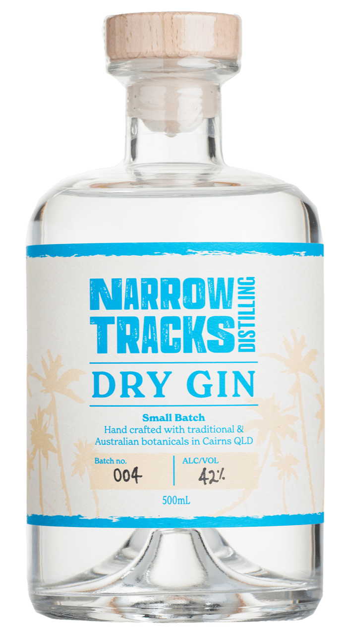 Narrow Tracks Dry Gin (500mL) - Liquor Loot- 