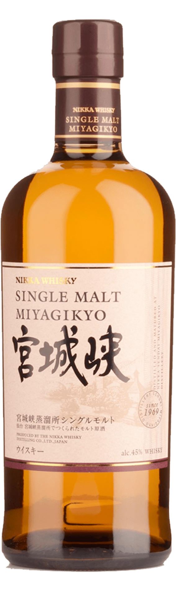 Nikka Whisky Miyagikyo Single Malt 70cl (Astucciato)