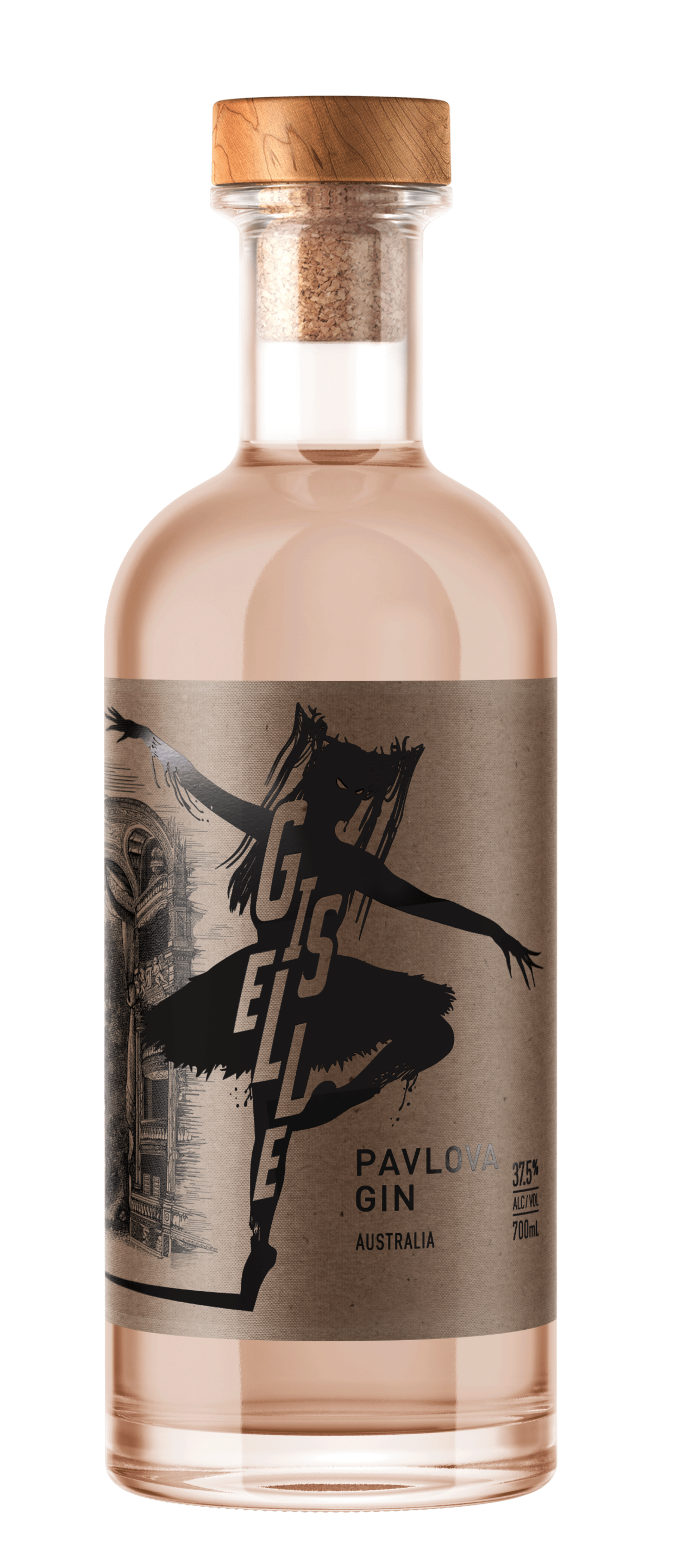 Nosferatu Distillery Giselle Pavlova Gin (700mL) - Liquor Loot- 