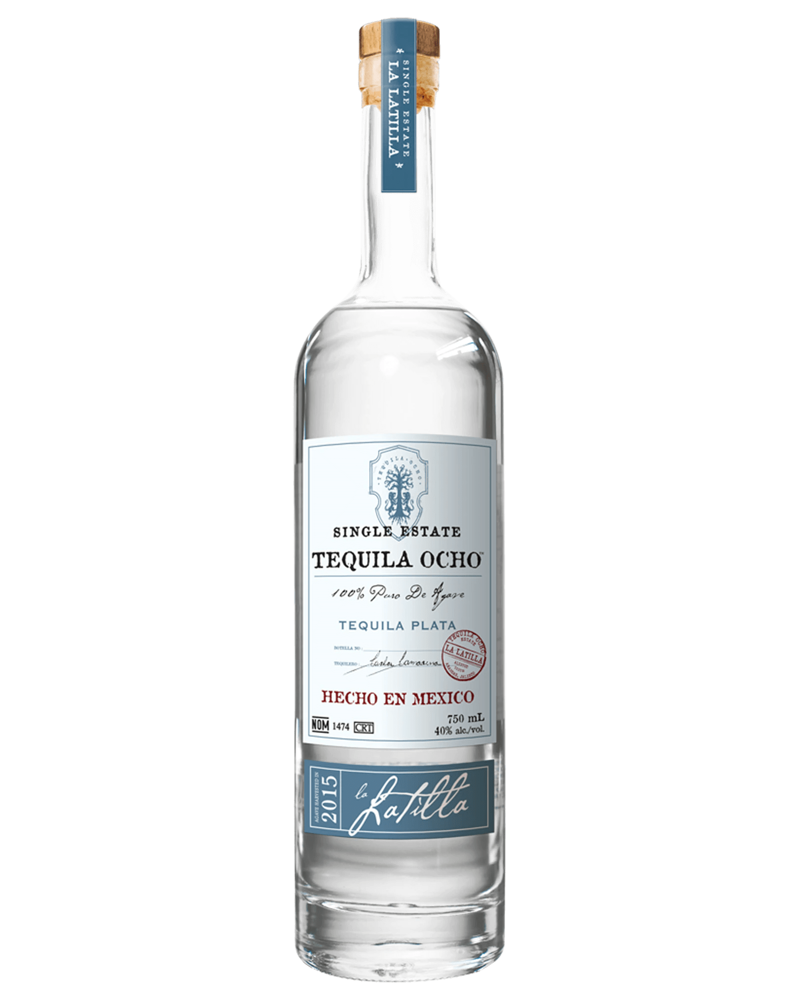 Tequila Ocho Blanco (750mL) - Liquor Loot- 