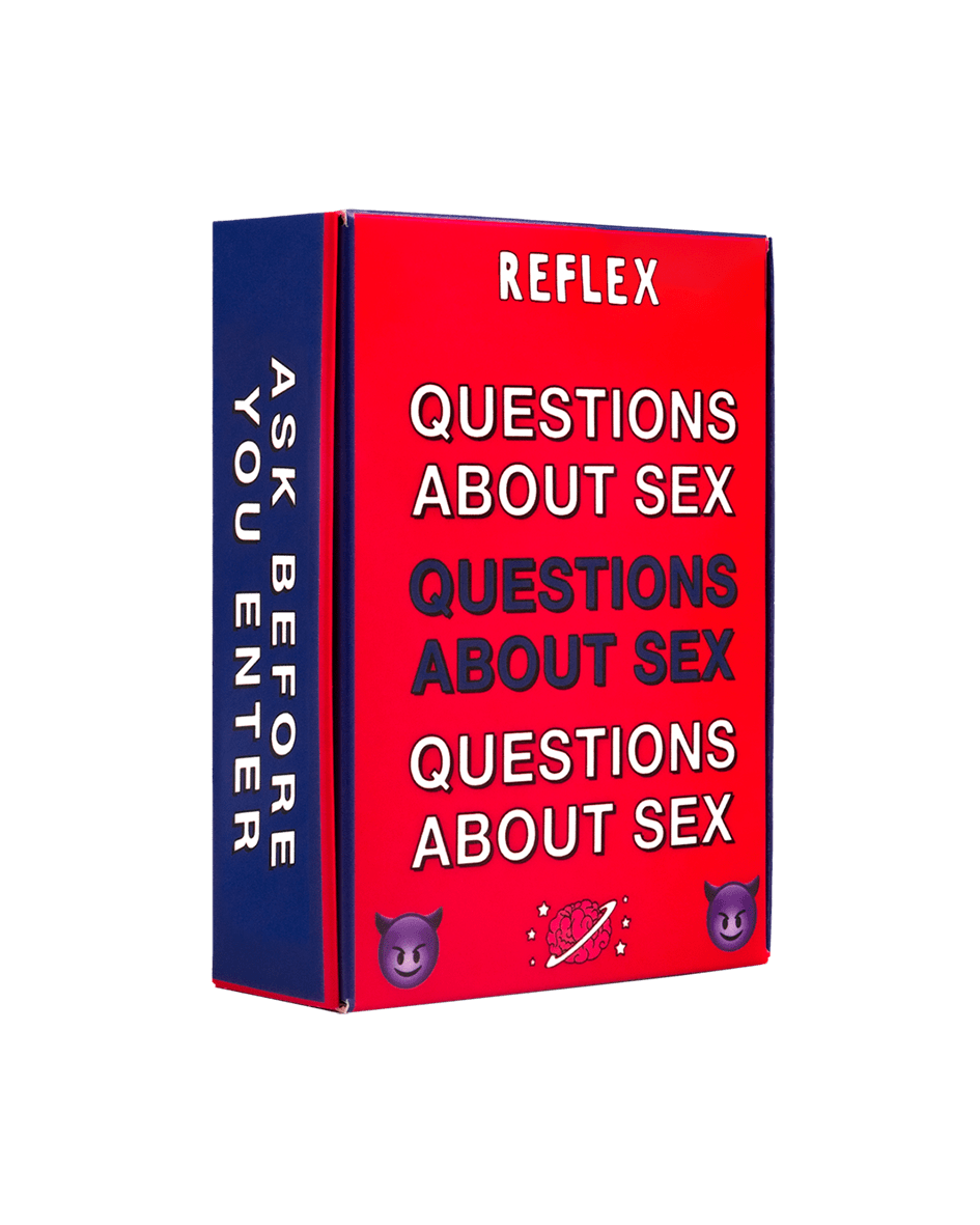 Reflex Questions About Sex Conversation Cards Liquor Loot