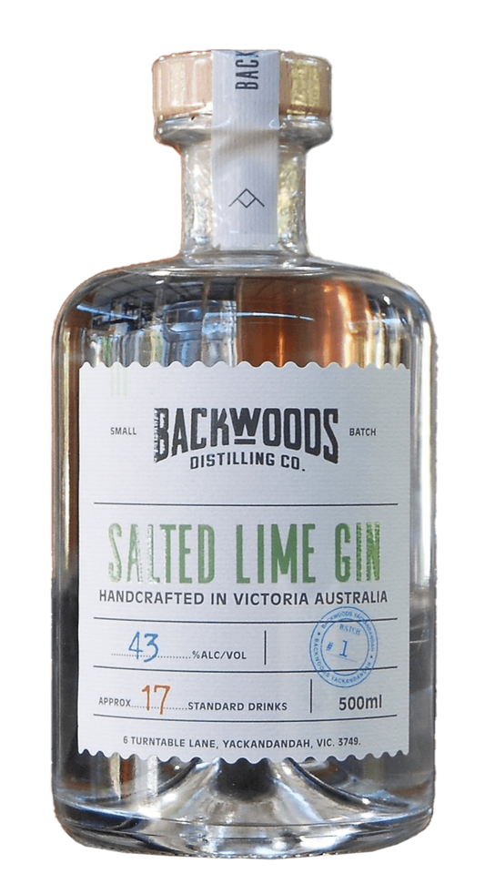 Backwoods Salted Lime Gin (500mL) - Liquor Loot- 