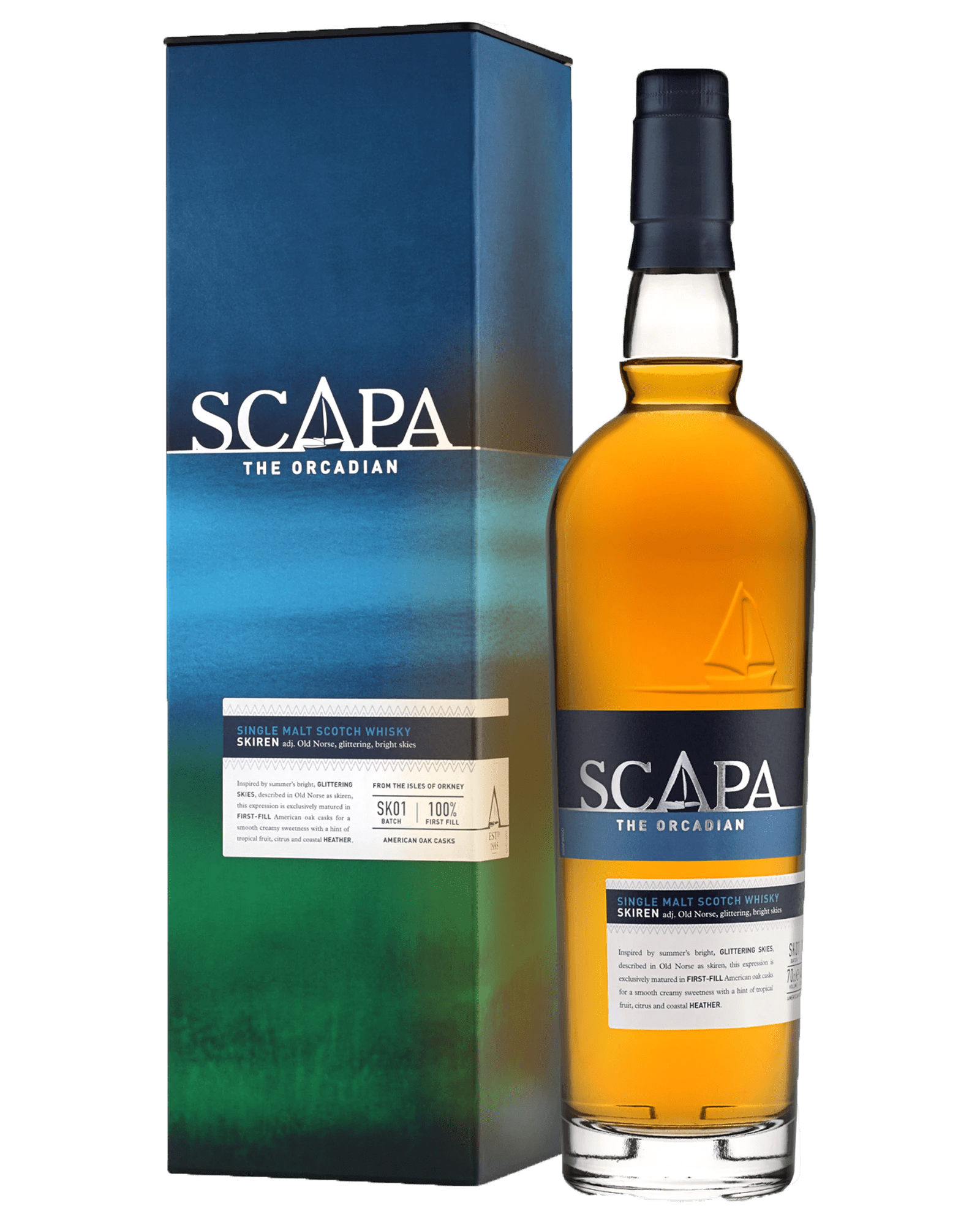 Scapa Skiren Single Malt Scotch Whisky (700mL) - Liquor Loot- 