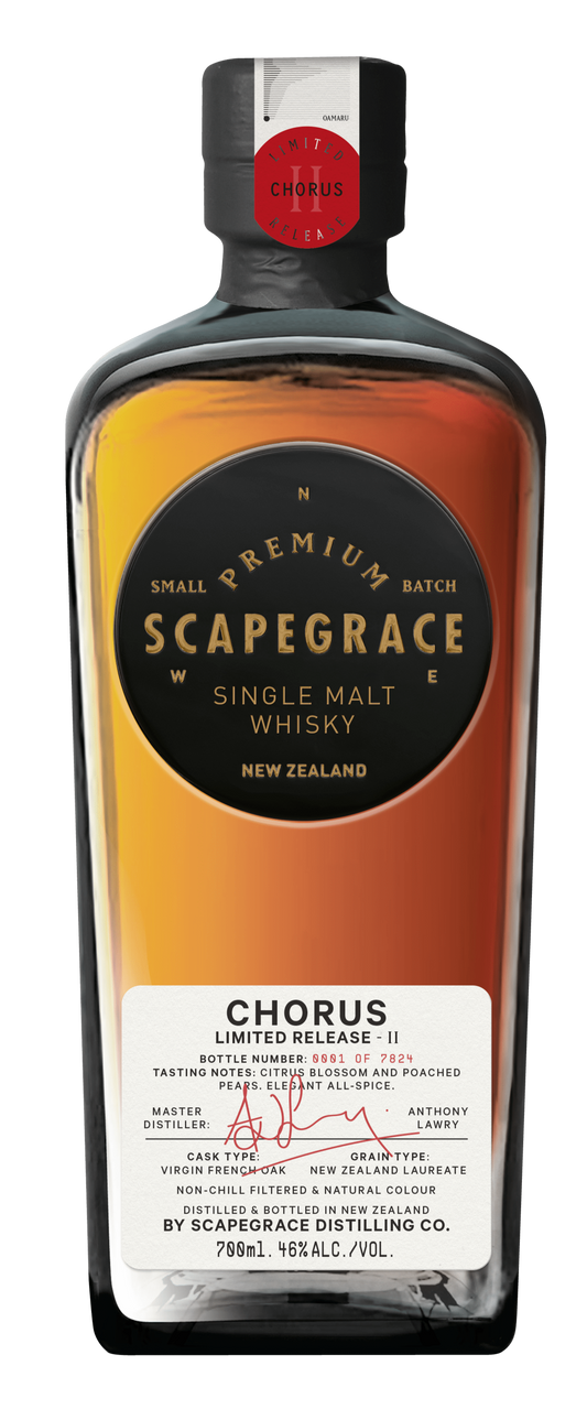 Scapegrace Chorus Single Malt Whisky (700mL) - Liquor Loot- 