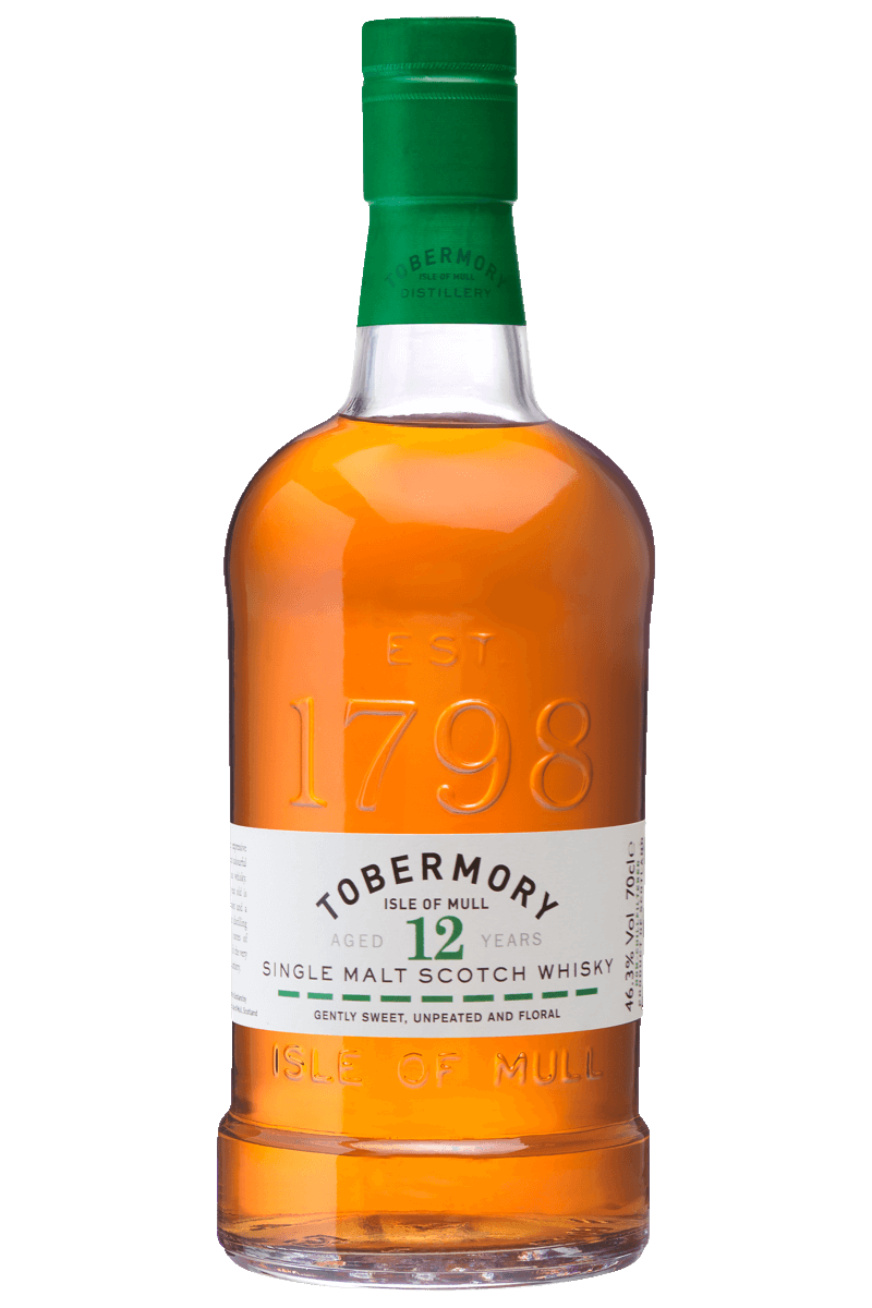 Tobermory 12 Year Old Single Malt Whisky (700mL) - Liquor Loot- 