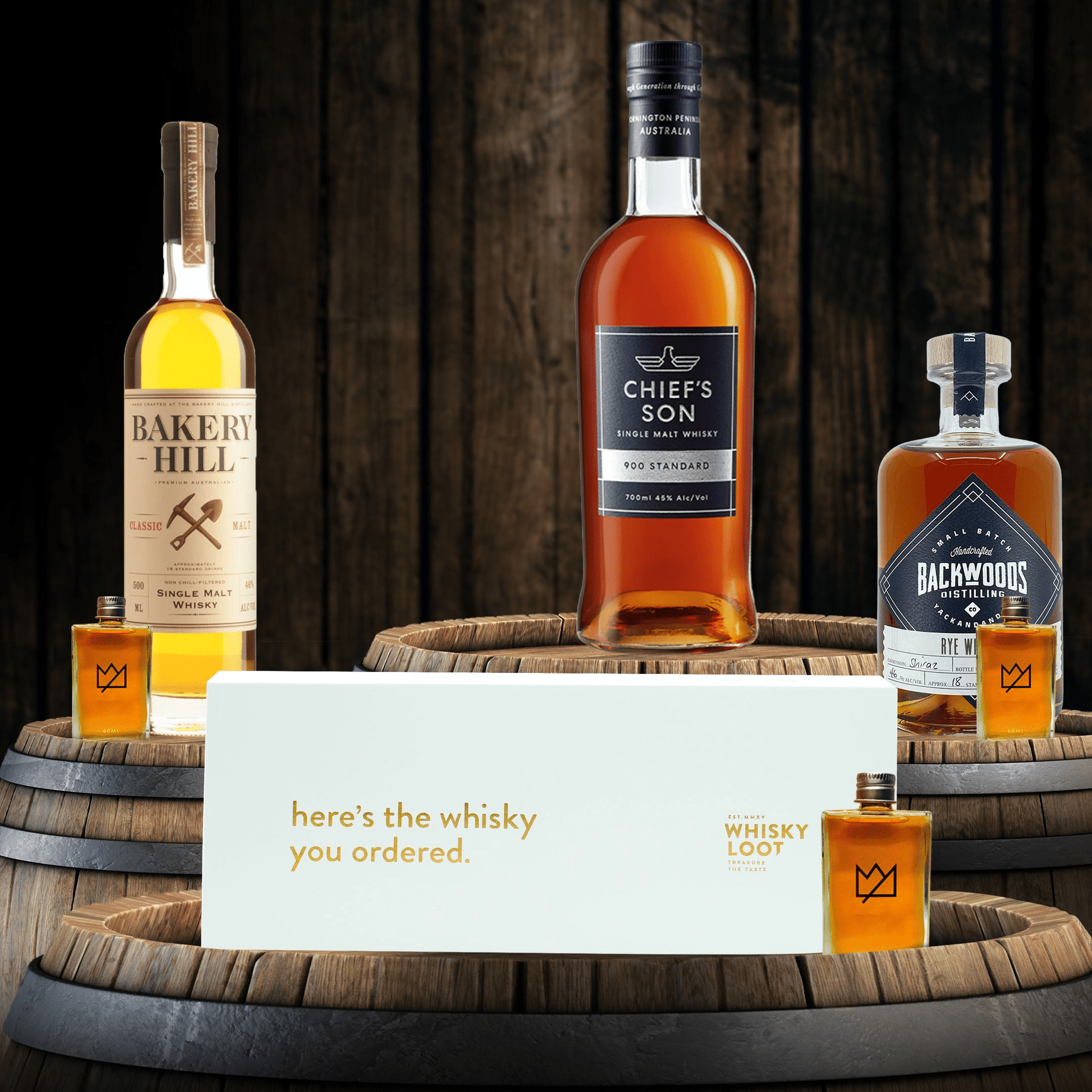 Best of Victoria Whisky Tasting Pack - Liquor Loot- 