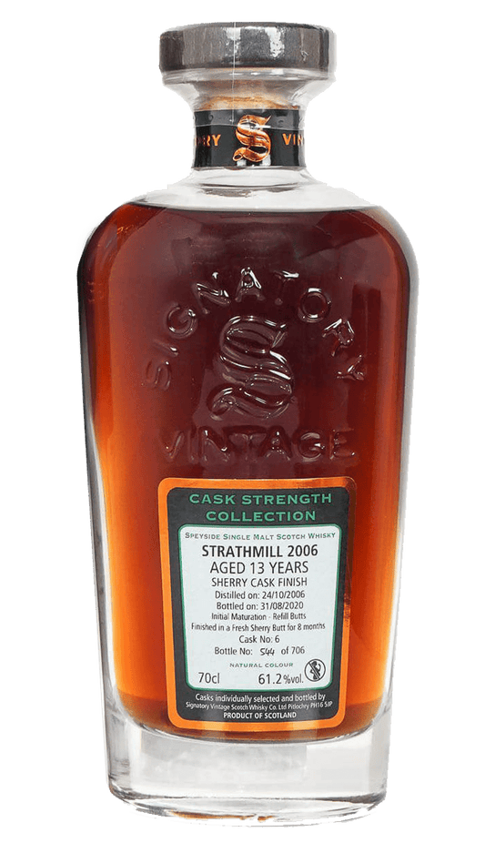  Liquor Loot- Signatory Vintage 2006 Strathmill 13 Year Old Single Malt Scotch Whisky (700mL) -  