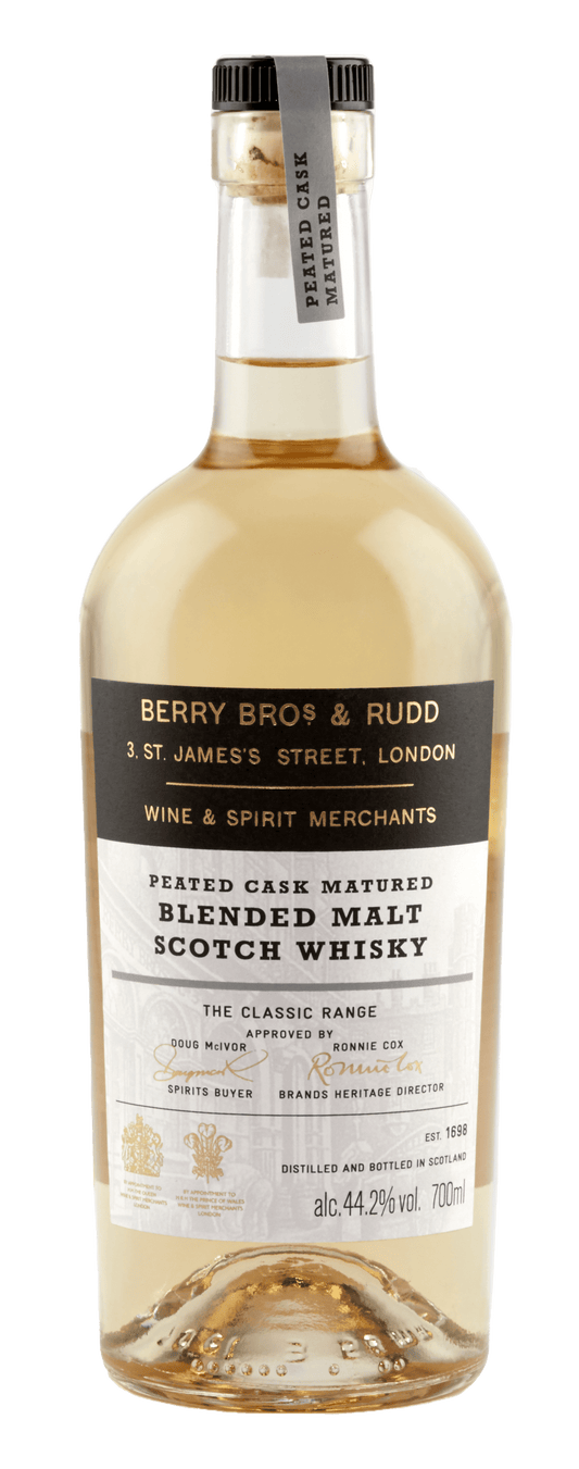 Berry Bros. & Rudd Peated Blended Malt Scotch Whisky (700ml) - Liquor Loot- 