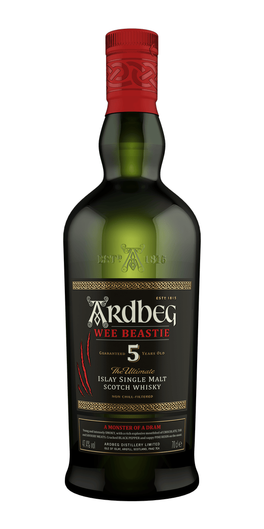 Ardbeg Wee Beastie 5 Year Old Single Malt Scotch Whisky (700mL) - Liquor Loot- 