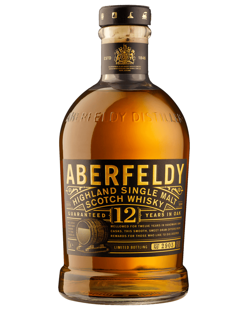  Liquor Loot- Aberfeldy 12 Year Old Single Malt Scotch Whisky (700mL) -  