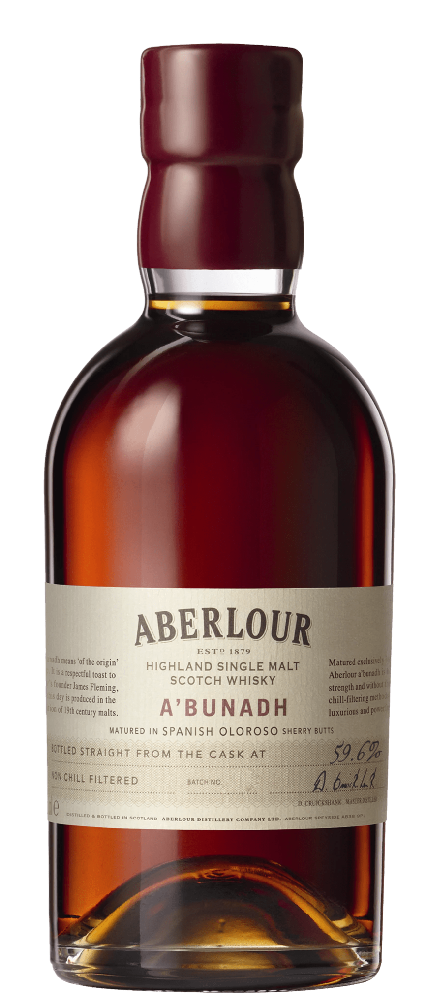 Aberlour A'bunadh Cask Strength Single Malt Scotch Whisky (700ml) - Liquor Loot- 