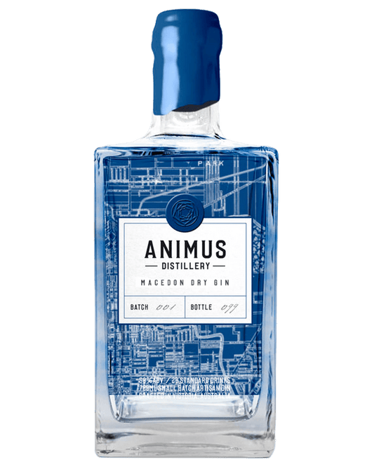 Animus Distillery Macedon Dry Gin (700mL) - Liquor Loot- 