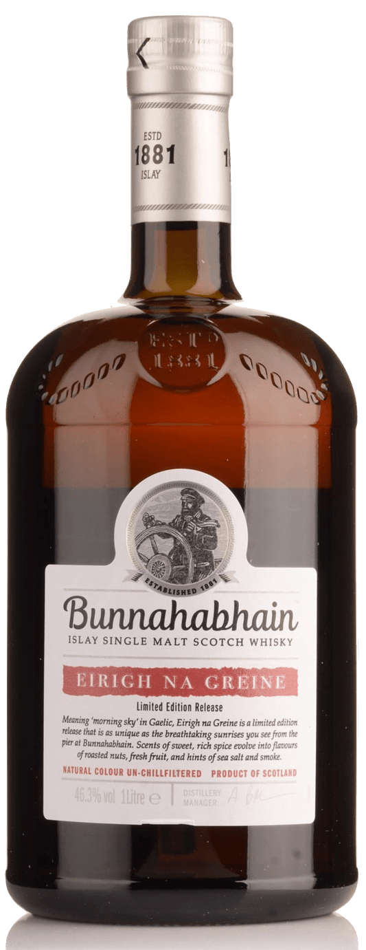 Bunnahabhain Eirigh Na Greine Single Malt Scotch Whisky (1000 mL) - Liquor Loot- 