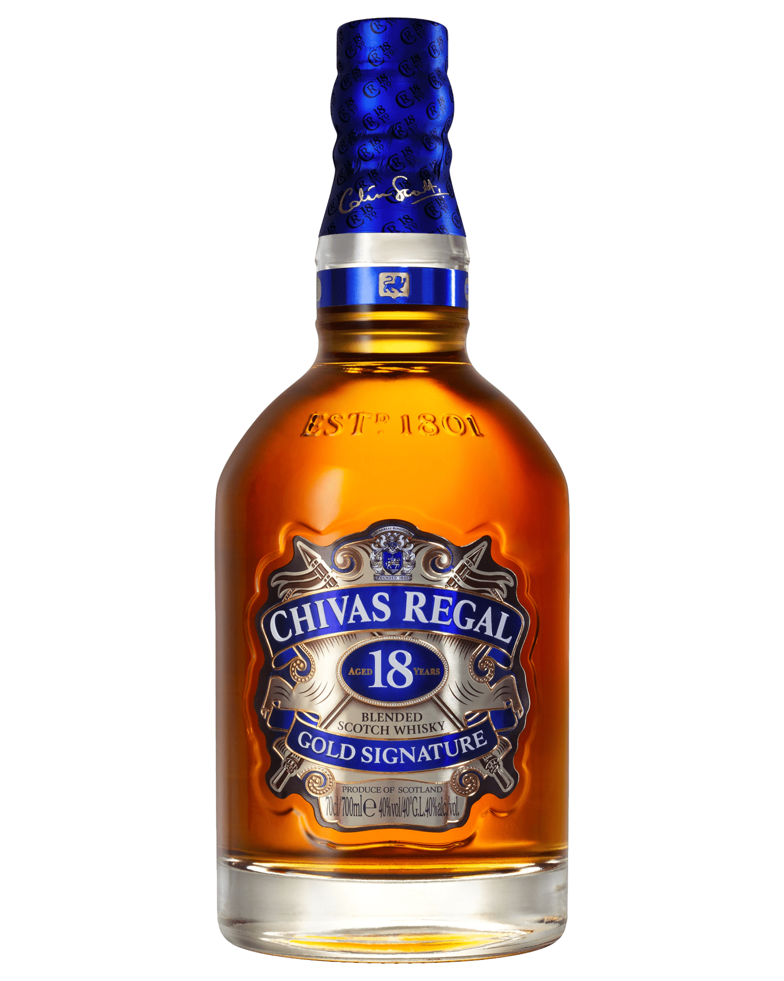 Chivas Regal 18 Year Old Blended Scotch Whisky (700mL) - Liquor Loot- 