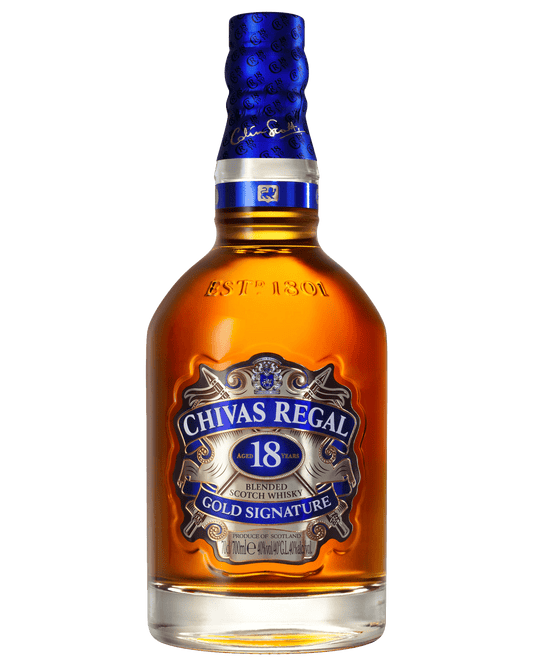 Chivas Regal 18 Year Old Blended Scotch Whisky (700mL) - Liquor Loot- 