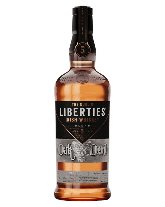 The Dublin Liberties 5 Year Old The Oak Devil Blended Irish Whiskey (700mL) - Liquor Loot- 