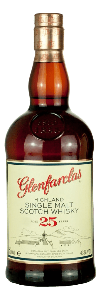 Glenfarclas 25 Year Old Single Malt Scotch Whisky (700mL) - Liquor Loot- 