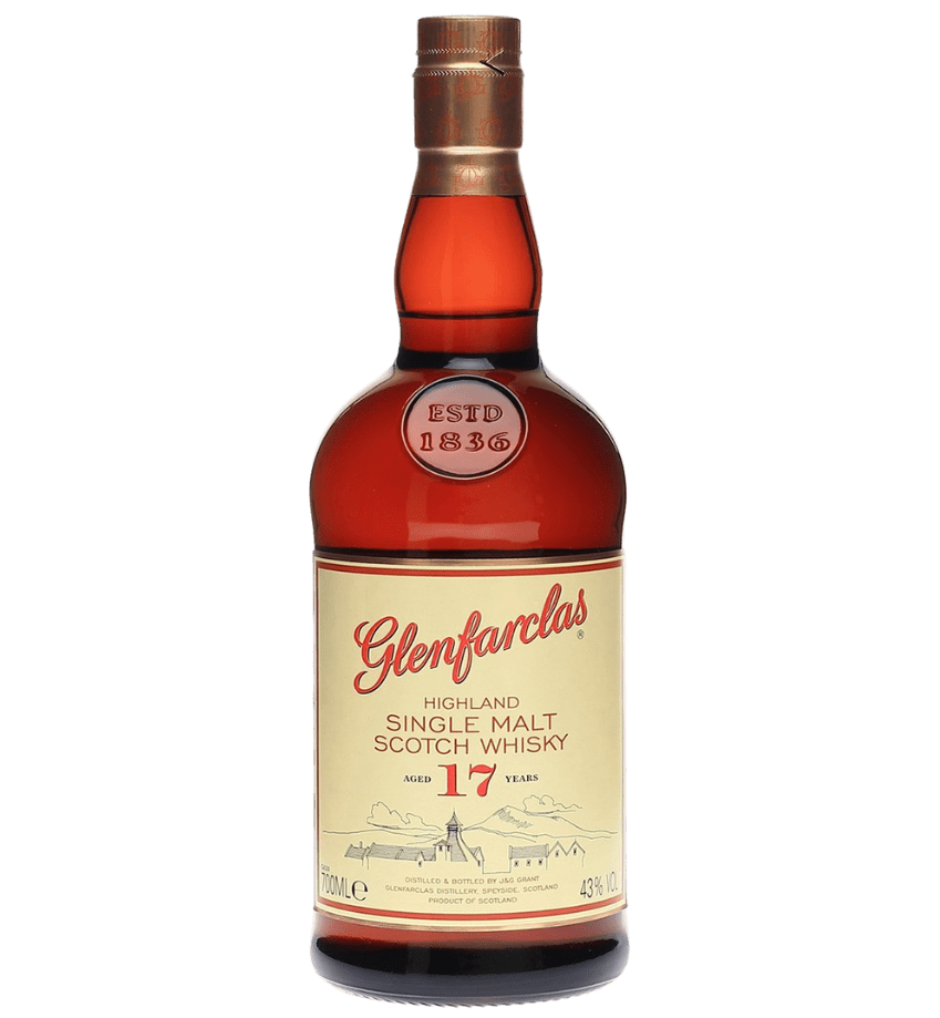 Glenfarclas 17 Year Old Single Malt Scotch Whisky (700mL) - Liquor Loot- 