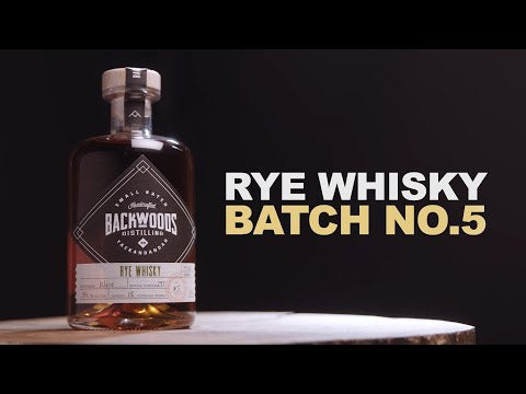 Backwoods Australian Rye Whisky - Batch #5 (500mL)