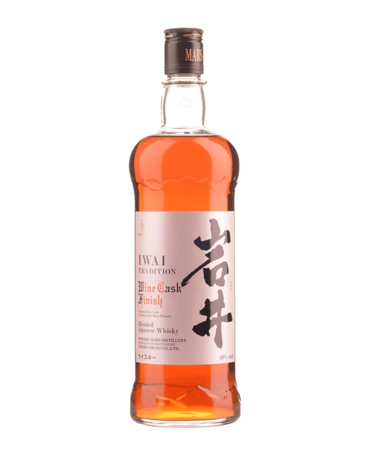 Mars Iwai Tradition Wine Cask Finish Blended Japanese Whisky (750mL) - Liquor Loot- 