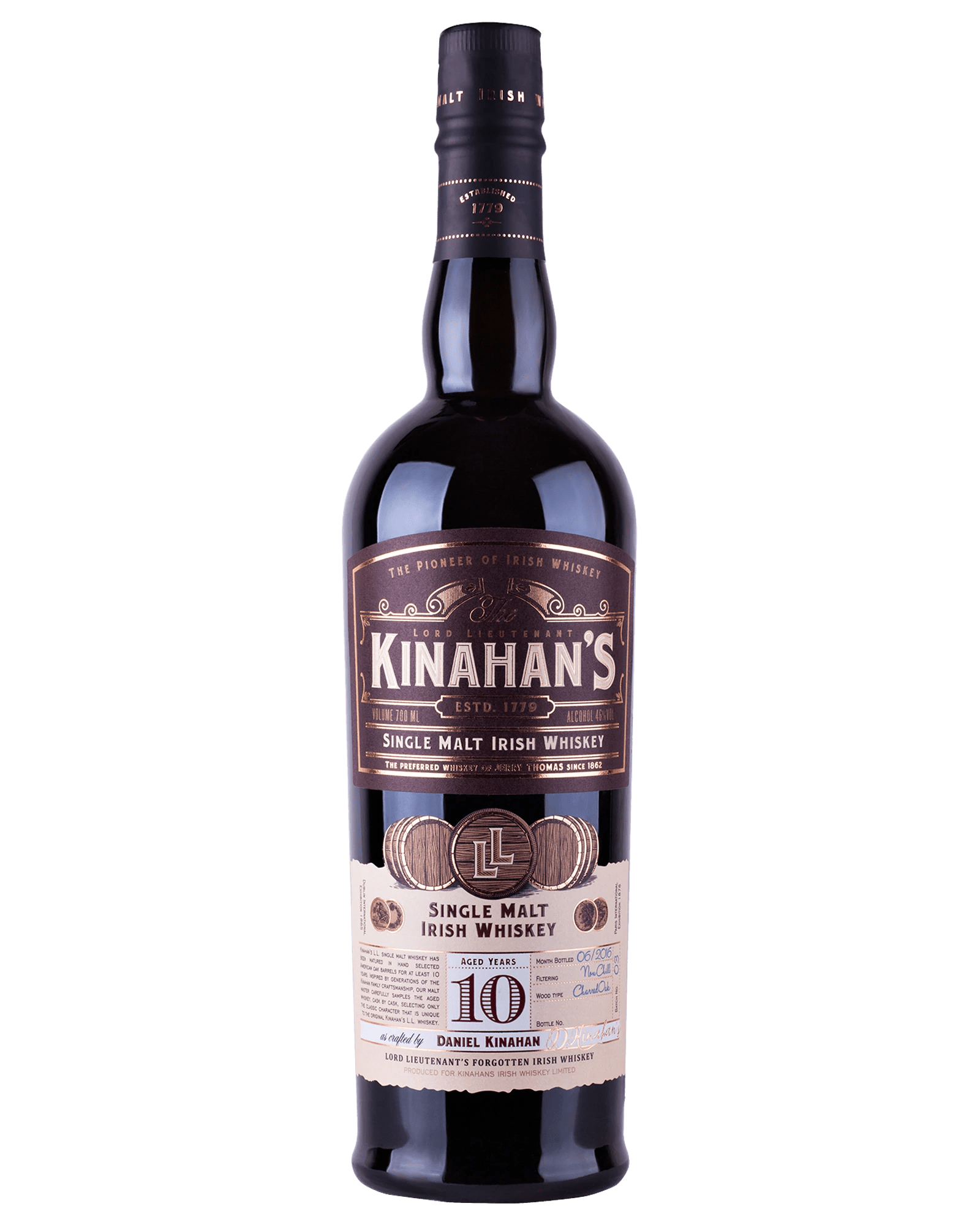 Kinahan's 10 Year Old Single Malt Irish Whiskey (700mL) - Liquor Loot- 