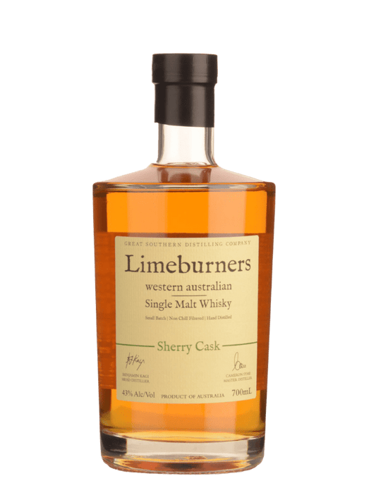 Limeburners Sherry Cask Single Malt Australian Whisky (700mL) - Liquor Loot- 