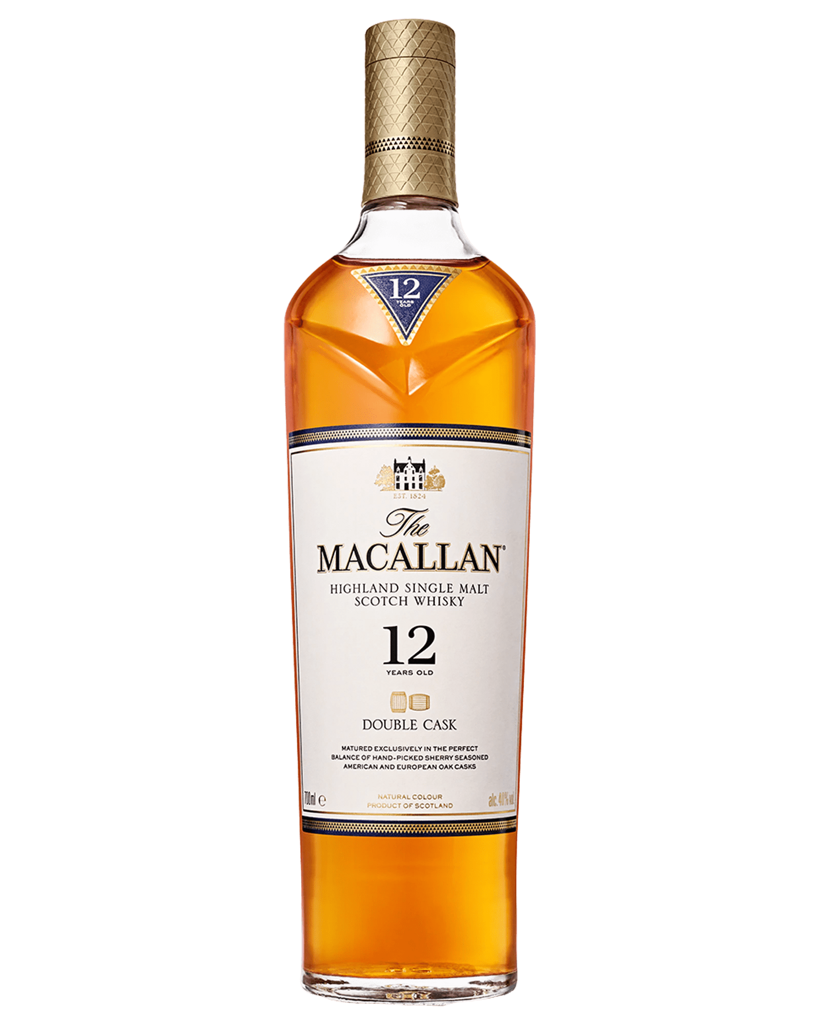 The Macallan 12 Year Old Double Cask Single Malt Scotch Whisky (700mL) - Liquor Loot- 