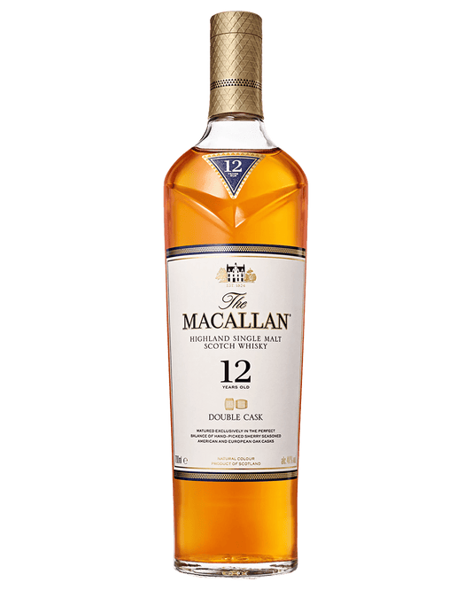 The Macallan 12 Year Old Double Cask Single Malt Scotch Whisky (700mL) - Liquor Loot- 