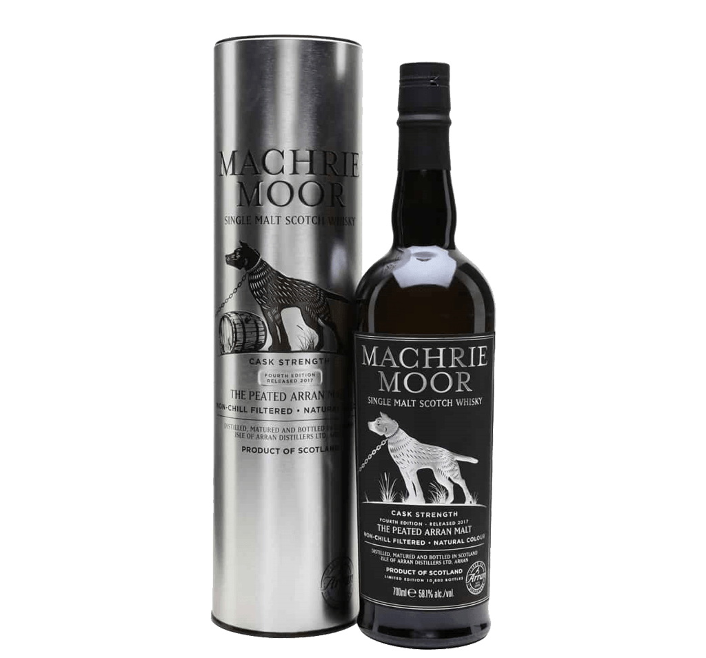 Arran Machrie Moor Cask Strength Single Malt Scotch Whisky (700mL) - Liquor Loot- 