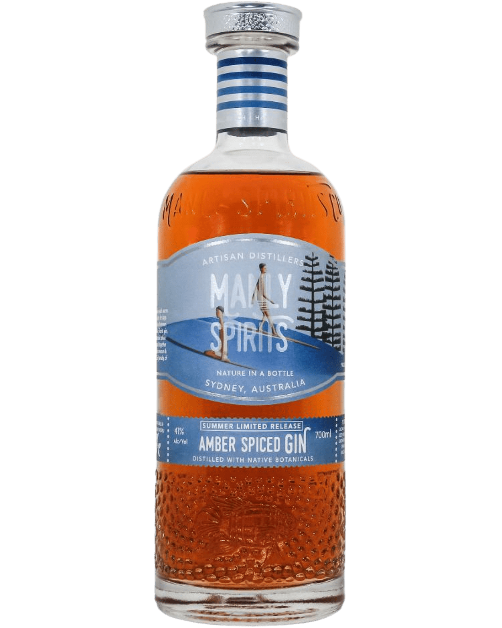 Manly Spirits Amber Spiced Gin (700mL) - Liquor Loot- 