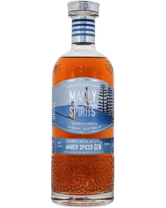 Manly Spirits Amber Spiced Gin (700mL) - Liquor Loot- 