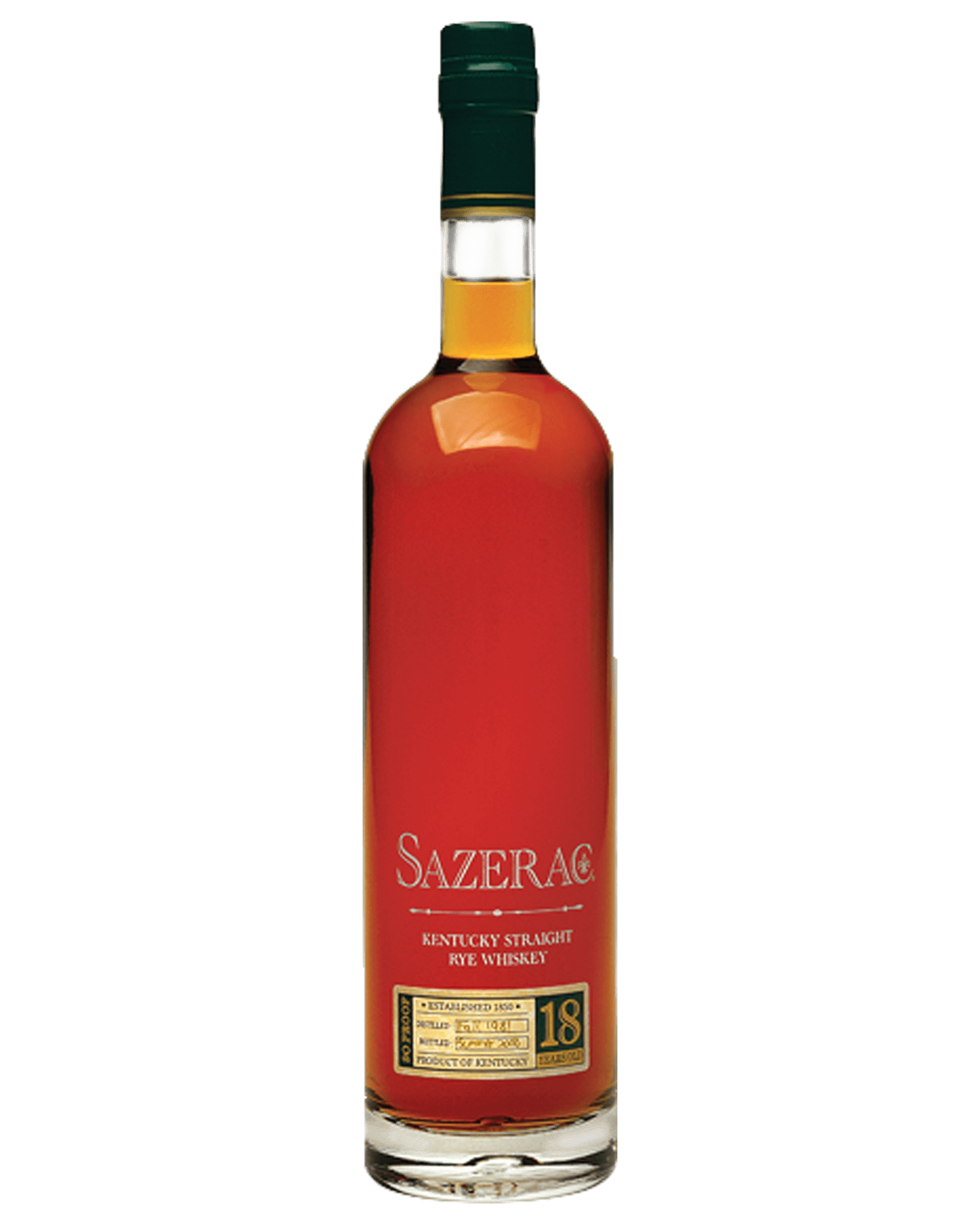 Sazerac 18 Year Old Straight Rye Whiskey - 2020 Release (750mL) - Liquor Loot- 