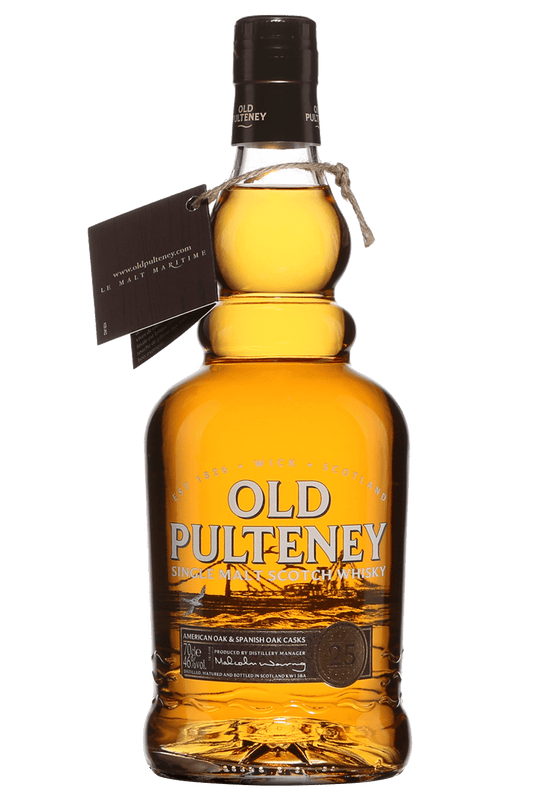 Old Pulteney 25 Year Old Single Malt Scotch Whisky (700mL) - Liquor Loot- 